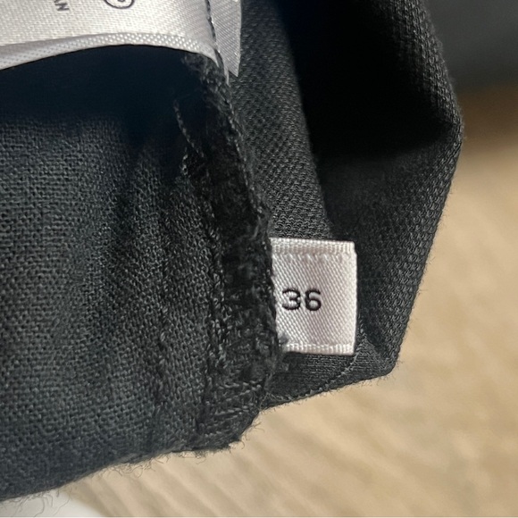 New Saturdays NYC Pants 36 Mens Bedford Black Pleat Trousers NWT 36x29 - Picture 13 of 16